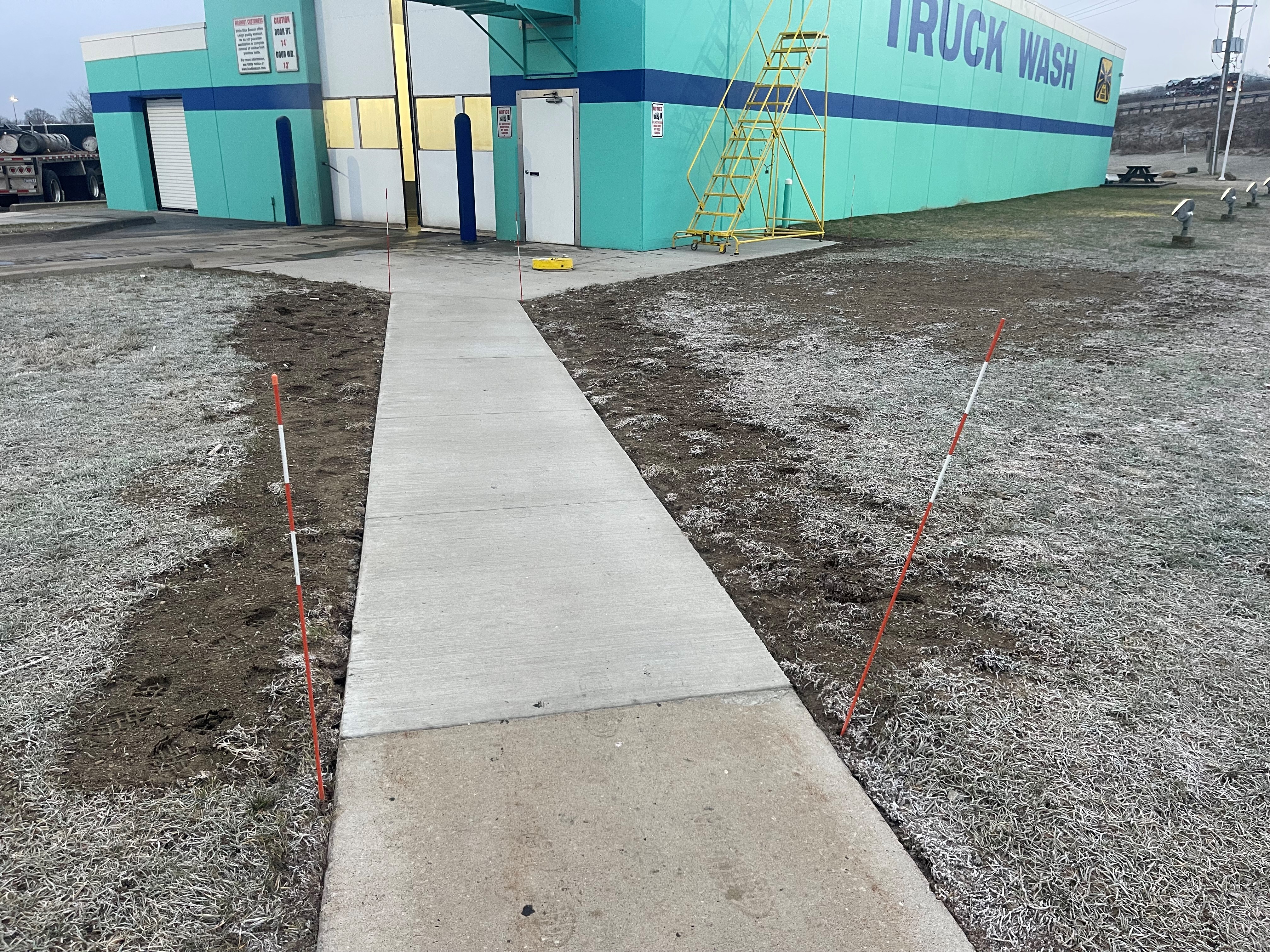 Concrete floor